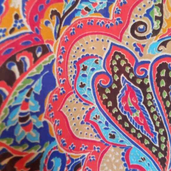 Jones New York Sport Floral V-Neck Blouse - Picture 5 of 5